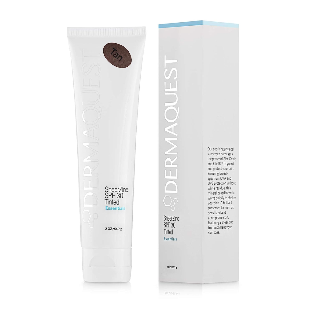 Dermaquest Essentials SheerZinc SPF 30 Tinted Tan 2oz