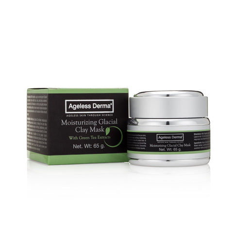 Ageless Derma Moisturizing Glacial Clay Mask with Green Tea Extracts