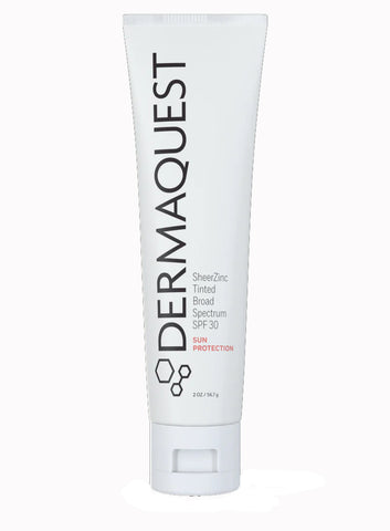 Dermaquest SheerZinc Tinted Broad Spectrum SPF 30 Nude 2oz