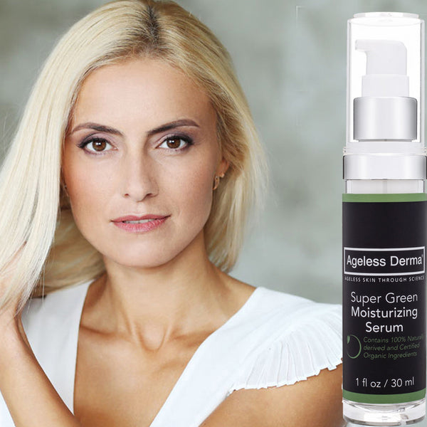 Super Green Moisturizing Serum for a Healthier and Smoother Skin
